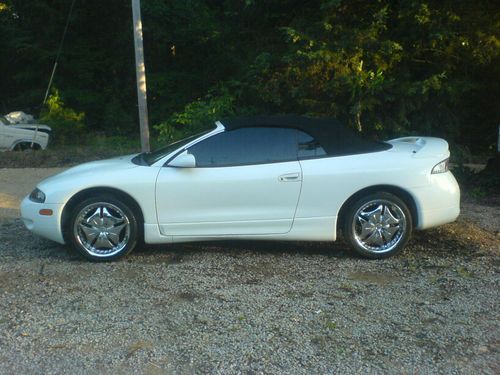 1997 mitsubishi ecllipse spyder  gs-t convertible