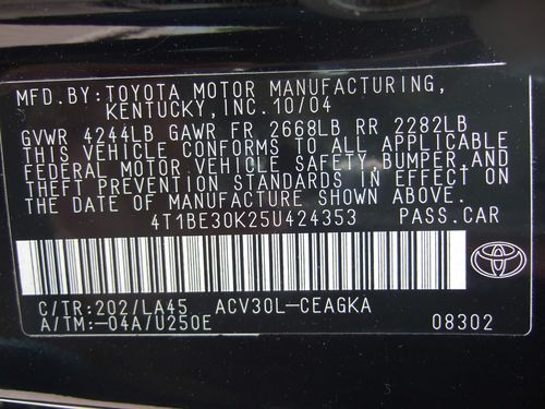 2005 Toyota Camry XLE 4C, 79K, clean , 1 family ownership, Clean CarFax! leather, US $9,995.00, image 22