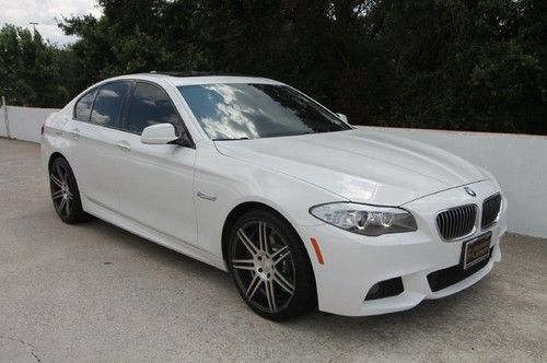 11 528i sedan white black leather custom rockford fosgate subwoofers we finance!