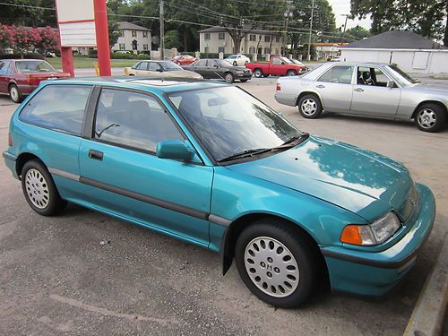 1991 honda civic si hatchback 3-door 1.6l *cracked block*