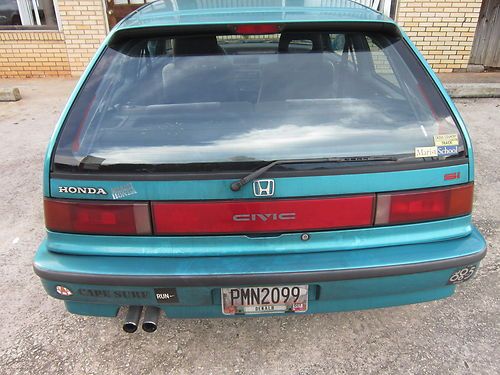1991 Honda Civic Si Hatchback 3-Door 1.6L *cracked block*, US $1,881.00, image 4
