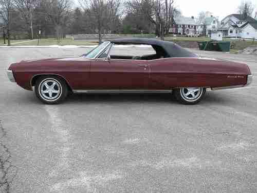 1967 pontiac grand prix convertible RARE 4 SPEED CAR, image 19