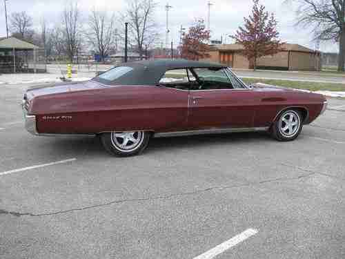 1967 pontiac grand prix convertible RARE 4 SPEED CAR, image 20