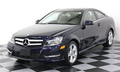 Buy now $31,851 no reserve auction navi 2012 c250 coupe sport navigation pano