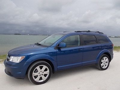 10 dodge journey sxt - leather - navigation - power package -19 inch chrome rims