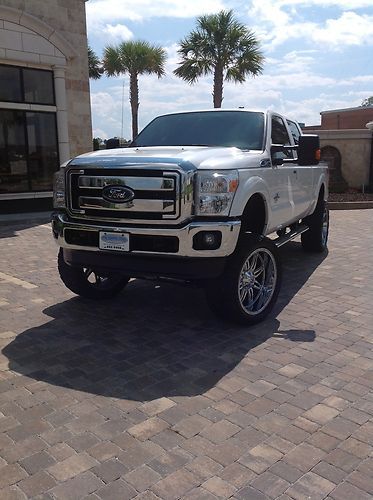 Lifted 2012 Ford F-250 lariat crew cab loaded with mods. Excellent condition!, US $55,900.00, image 2