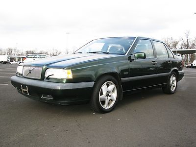 1997 97 volvo 4 door glt automatic leather sunroof moonroof no reserve low miles