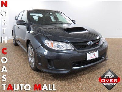 2012(12)imprexa wrx sti awd fact w-ty only 26k gray/black 6 spd spoiler cruise