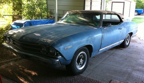1969 Chevrolet Chevelle Malibu Convertible 2-Door 5.0L, US $25,000.00, image 13