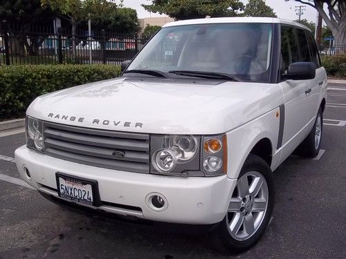 2005 land rover range rover hse sport utility 4-door 4.4l