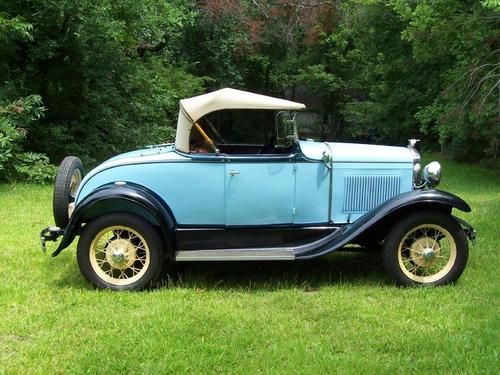 1931 ford model a deluxe roadster