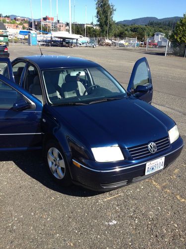 04 veggie oil converted great condition jetta diesel tdi beautiful navy blue!!