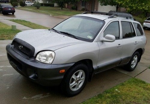 2002 hyundai santa fe base sport utility 5-door 2.4l