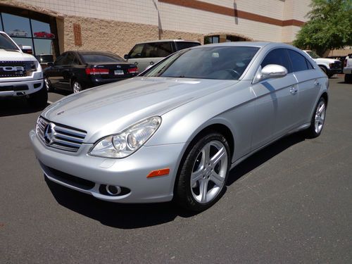 2007 mercedes-benz cls550 sedan - the silver bullet