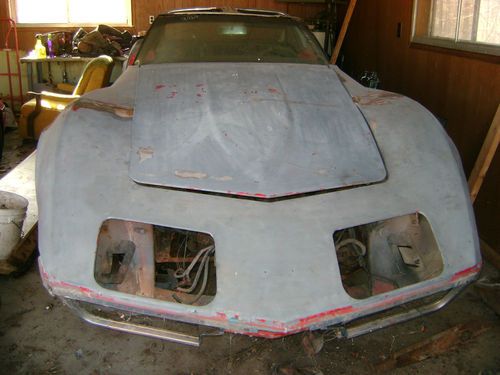 1968 chevrolet corvette stingray, restoration or parts