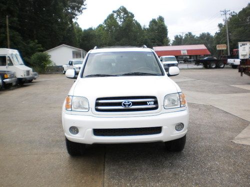 2002 Toyota Sequoia Limited Sport Utility 4-Door 4.7L, image 4