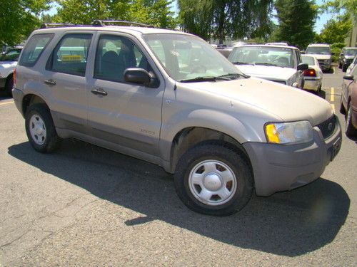 2001 ford escape xls 4wd suv