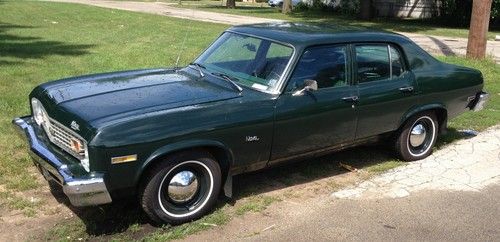 1973 chevrolet nova base sedan 4-door