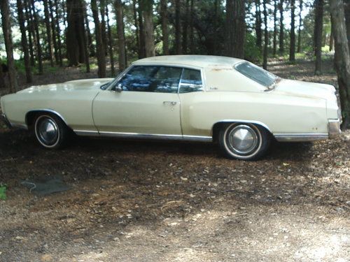 1972 chevy monte carlo original condition restoration project car