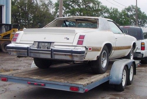 Hurst olds 1977 cutlass supreme 77 t-tops dual gate oldsmobile