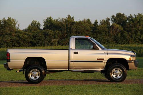 2001 dodge ram 2500 slt 5.9l diesel 94k original miles 1-owner 4x4 no reserve !!