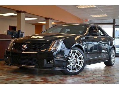 Black chrome wheels navigation leather sunroof 6.2l v8 low miles low price v
