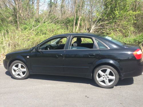 2004 audi a4 sedan 4-door 1.8 turbo great on gas cheap no reserve manual