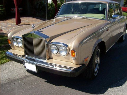 1977 rolls royce silver shadow ii 41,000 miles absolutely like new low reserve