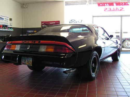 1979 CHEVROLET Z28 CAMARO 46167 MILES BLACK 4 SPEED ALL ORIGINAL, image 4