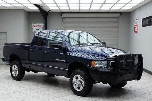 2005 dodge ram 2500 diesel 4x4 6-speed slt quad cab texas truck