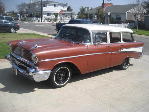 1957 4 door 210 wagon.