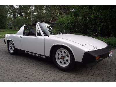 *** awesome 1975 porsche 914 slant nose targa top roadster ***