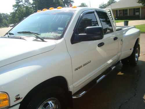 2003 dodge diesel 5.9l 1 ton dually 4 door slt truck 2 wheel drive automatic