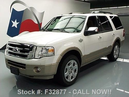 2013 ford expedition king ranch sunroof nav 20's 6k mi texas direct auto