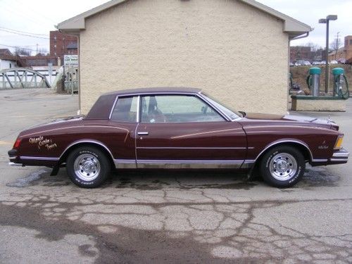 1978 chevrolet monte carlo - show car - super clean!! 44k original miles