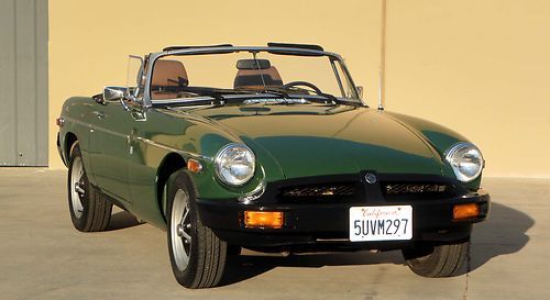 Californa original, 1977 mg-b, 40k orig miles,100% rust free, runs a+,stunning!!