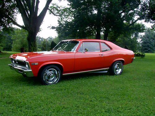 1968 nova 327/350hp no rust original body