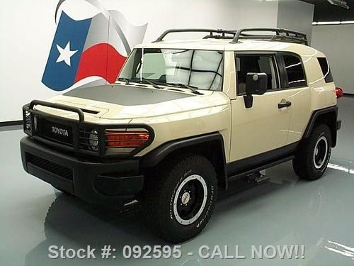 2010 toyota fj cruiser 4x4 trail teams brush guard 49k texas direct auto