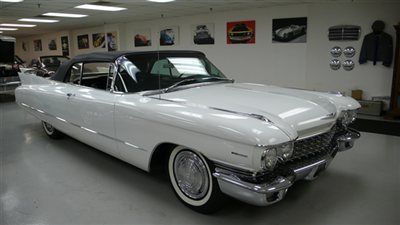 1960 cadillac series 62 convertible original 79,540 miles rare classic caddy