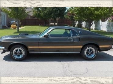 1969 Ford mustang mach 1 cobra jet 428 r code #10