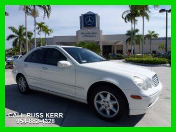 2003 c320 3.2l v6 18v automatic rear wheel drive sedan  bose