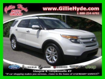 2011 used 1owner suv navigation heated cooled leather 3rd row seat vs expedition