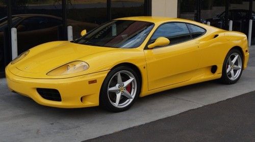 1999 ferrari 360 coupe low miles!!