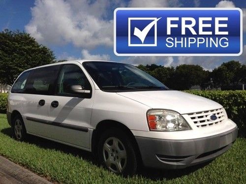 Free shipping 06 cargo work mini van free star caravan uplander low miles fla