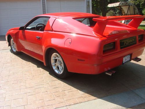 1985 pontiac firebird trans-am tojan knudsen automotive/pontiac - very few made!