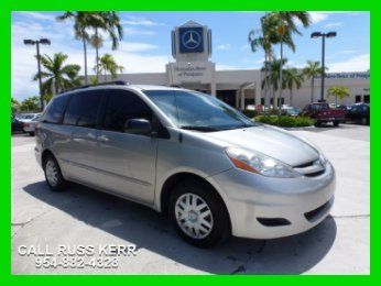 2007 sienna le 7 passenger  3.5l v6 24v automatic front wheel drive