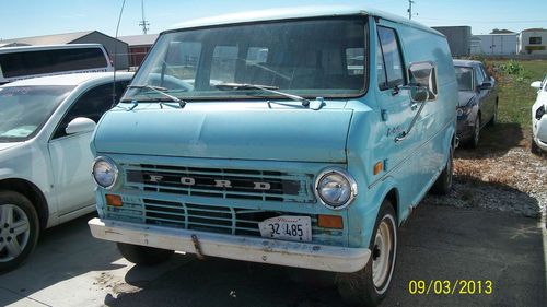 1972 ford econoline van 302 v-8 automatic