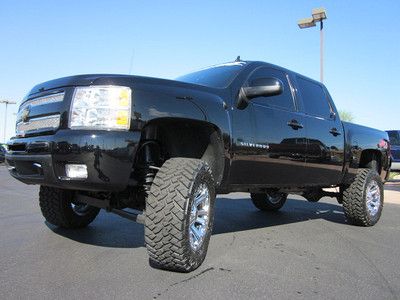 2011 chevrolet silverado 1500 z71 crew cab 6.2l 4x4 used custom lifted truck!!