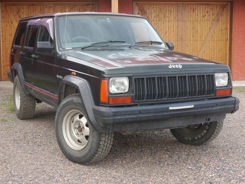 1995 jeep cherokee right hand drive rhd - 99624 miles - no reserve! nr!