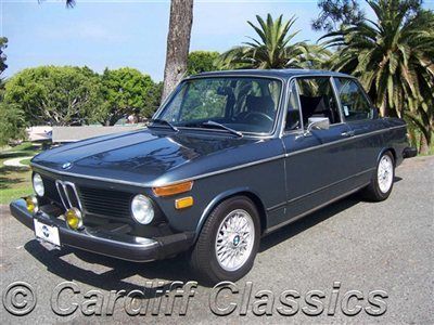 74 2002 tii *5 speed+sunroof-restoration history w/book*california car*